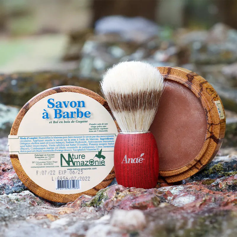 Savon à barbe (en Bois de Guyane)